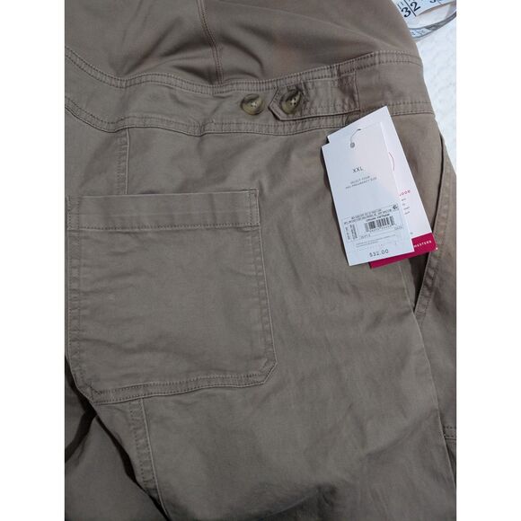 Isabel Maternity Pants Full Panel - All Trimesters Brown Size XXL NWT - Picture 6 of 7